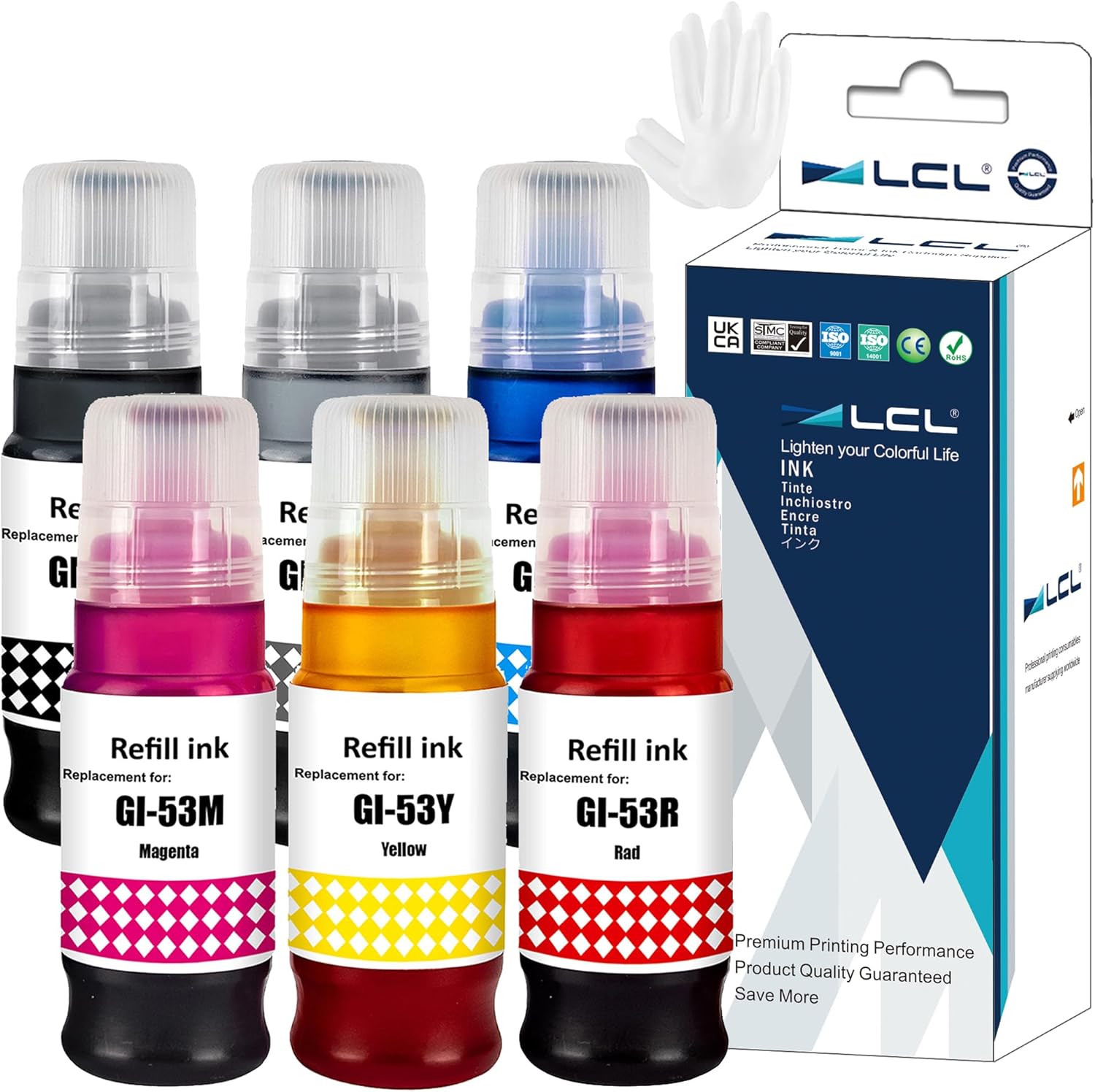 Botella De Tinta Original Gi-11 Negro