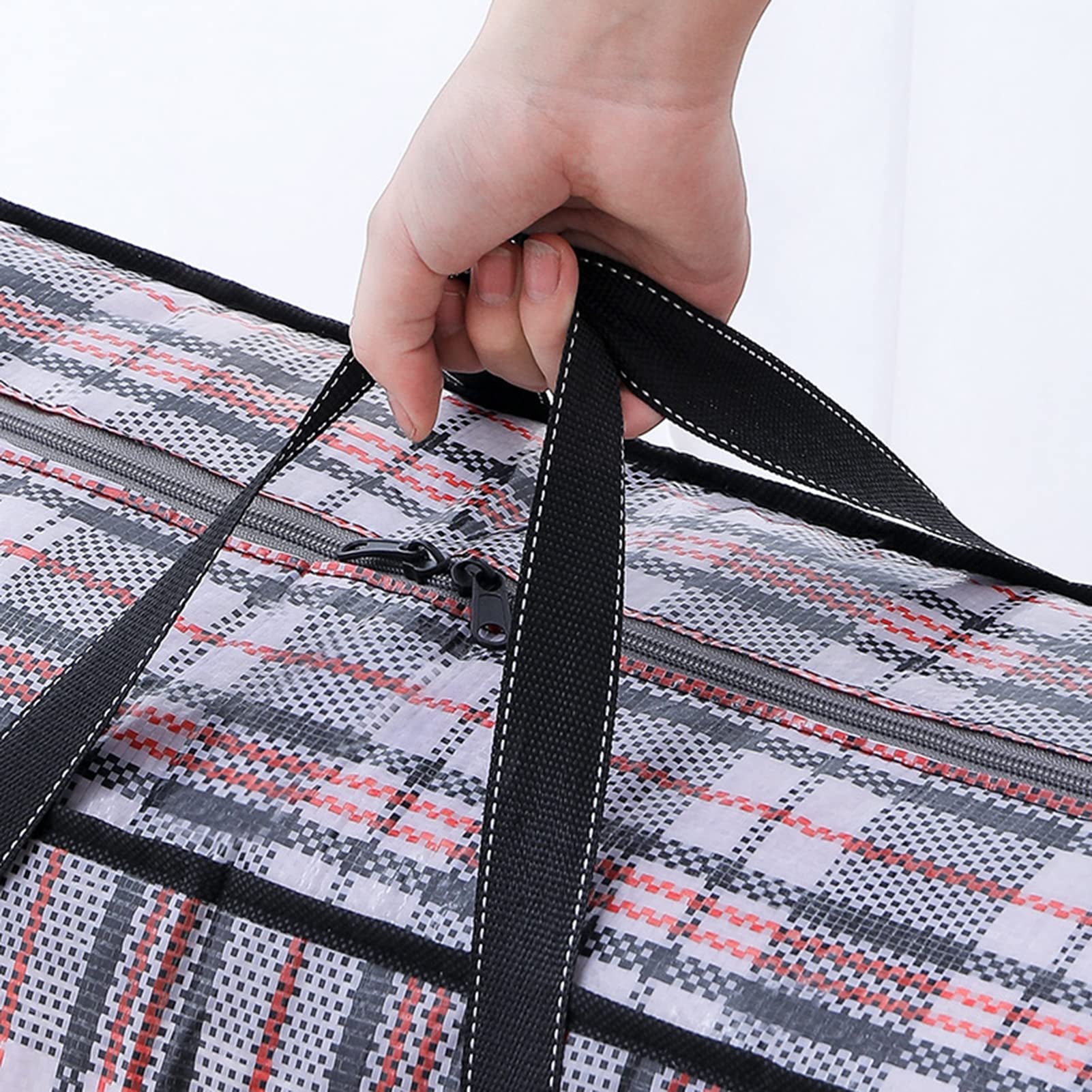 Sacchi per Trasloco Grandi con Cerniera Riutilizzabili per Abbigliamento