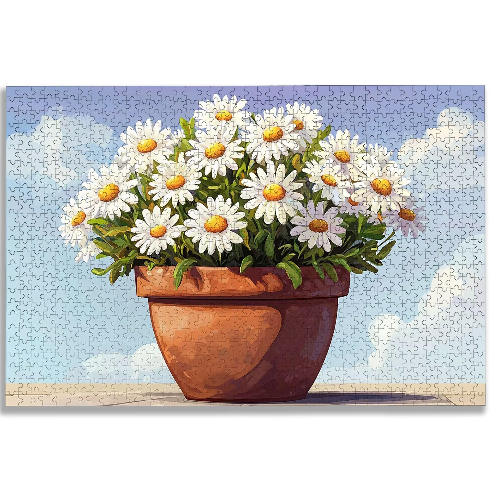 Puzzle 1000 elementów, krajobraz, 1000 elementów dla dorosłych, drewniane puzzle dla dorosłych, z ekskluzywnym pudełkiem do pakowania, klasyczne puzzle dla całej rodziny, duże puzzle na prezenty