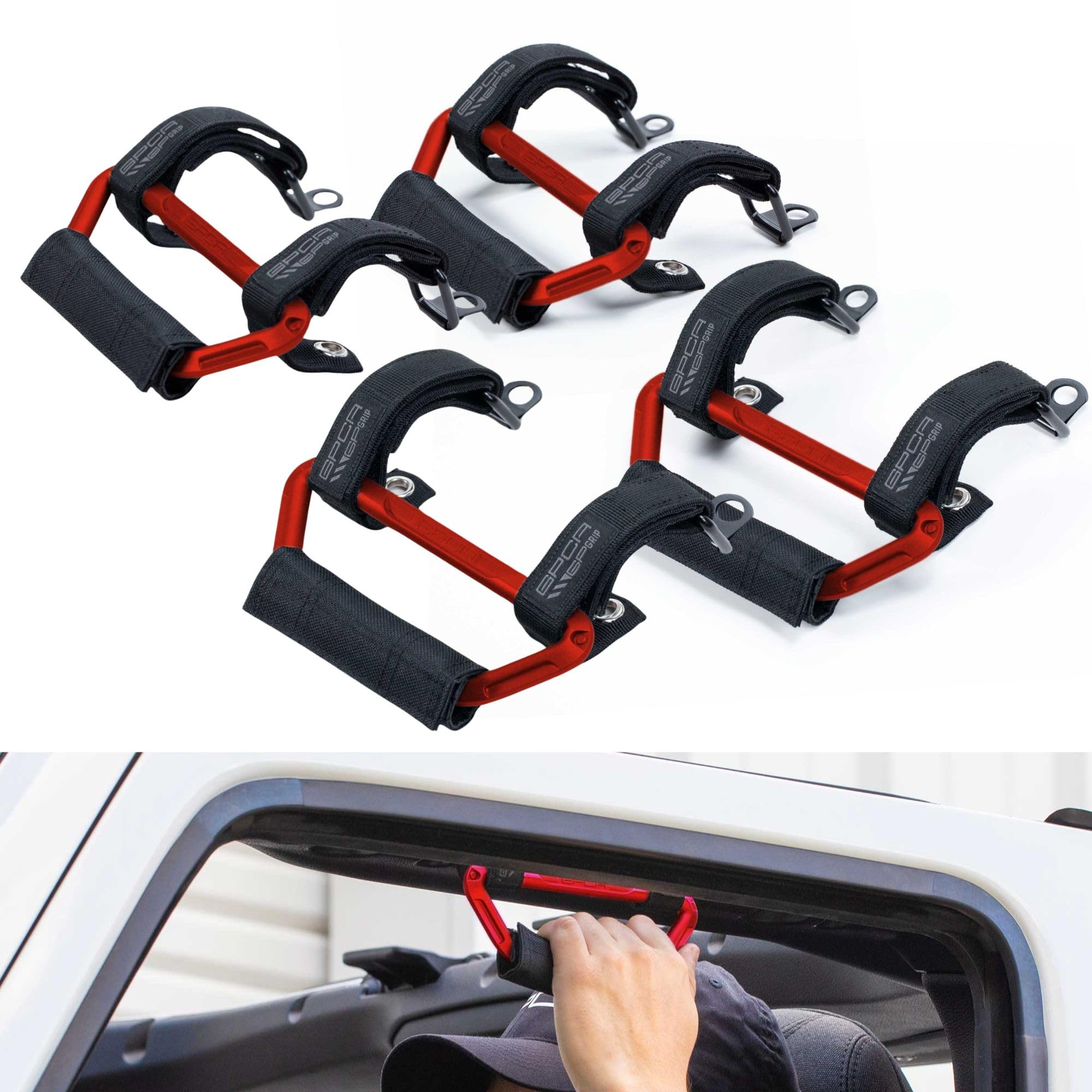 GPCA GP Grip Air Grab Handles, Jeep Wrangler JL/JT/4xe, 2024+