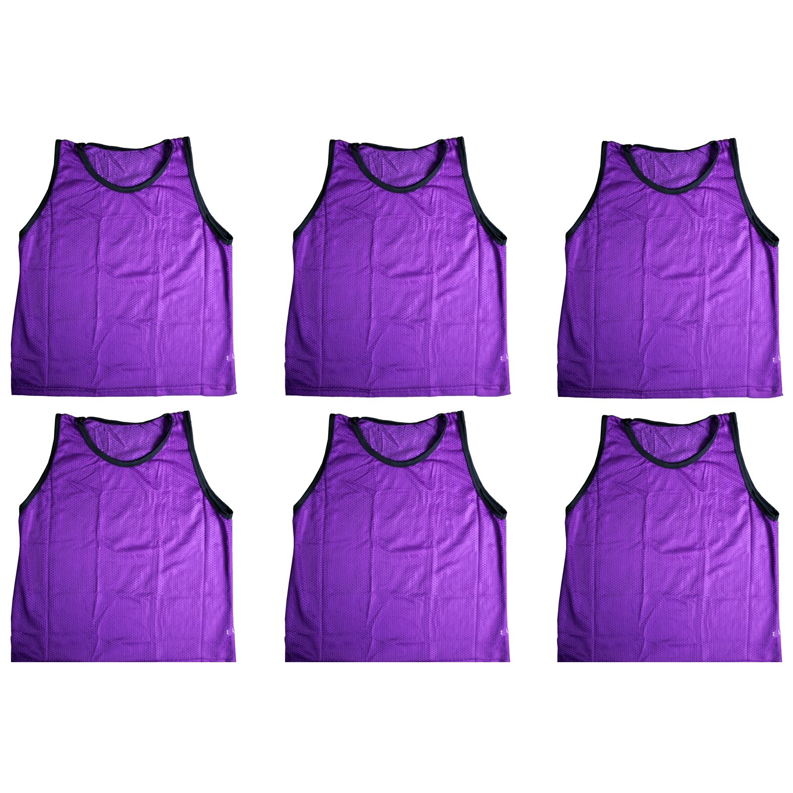 BlueDot Trading Adult & Youth Scrimmage Training Vests for Soccer, Basketball & More – Available in 1, 6, 12, 24 Packs
