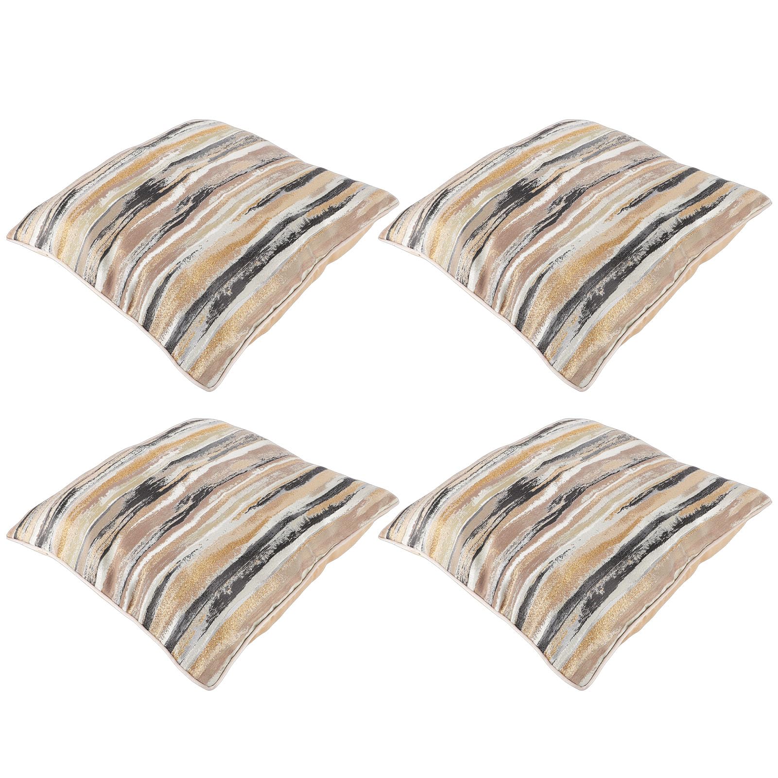 Fockety Federe per Cuscini, Federe per Cuscini Decorativi in ​​stile Boho Elegance, per Boho con Set da 4 Pezzi per Divano Letto del Soggiorno (50,8x50,8 cm/20x20 pollici)