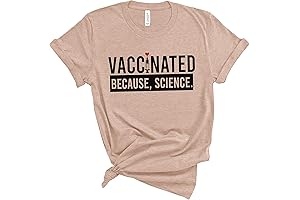 Pro-Vaxxination T-shirt for Women: Celebrating Science