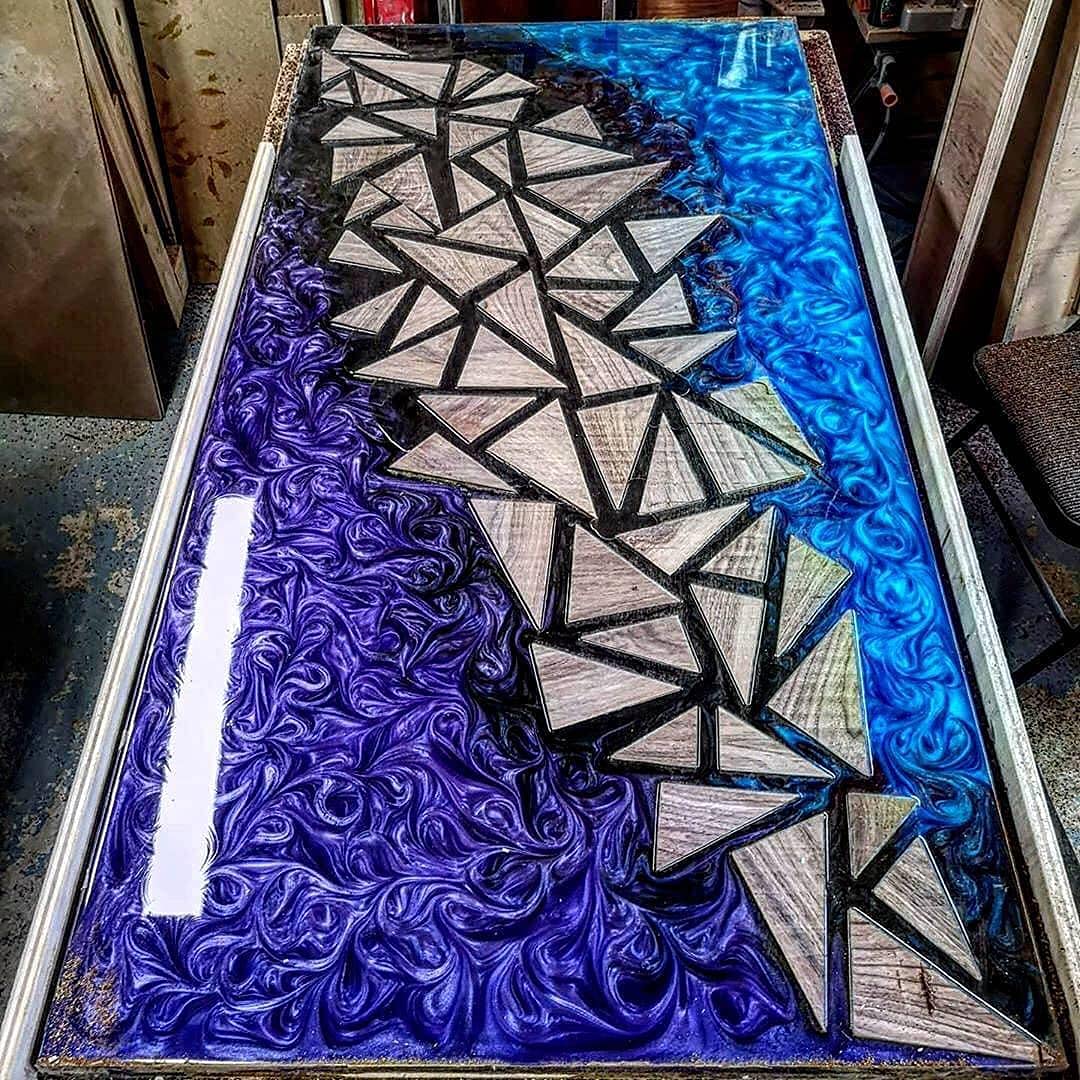 Resin Pro® EPOXYTABLE 10 Resina Epossidica per Colate fino a 10 cm, Ideale per Tavoli in Legno, Grandi Colate, Opere Artistiche senza Bolle - 100% Made in Italy (1,25 Kg)