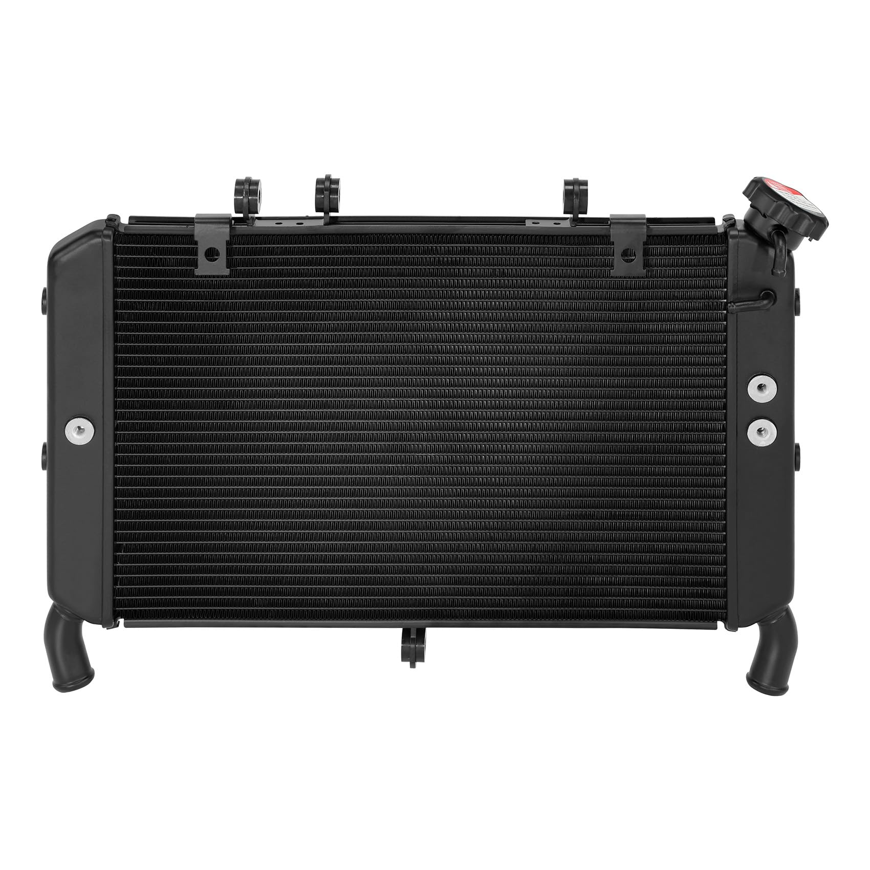 XNT MOTOR - Radiatore moto in alluminio per Yamaha MT-09, FZ09, FJ09, XSR900, TRACER 900 GT, sistema di raffreddamento ad alte prestazioni, anno di costruzione 2014-2021, nero