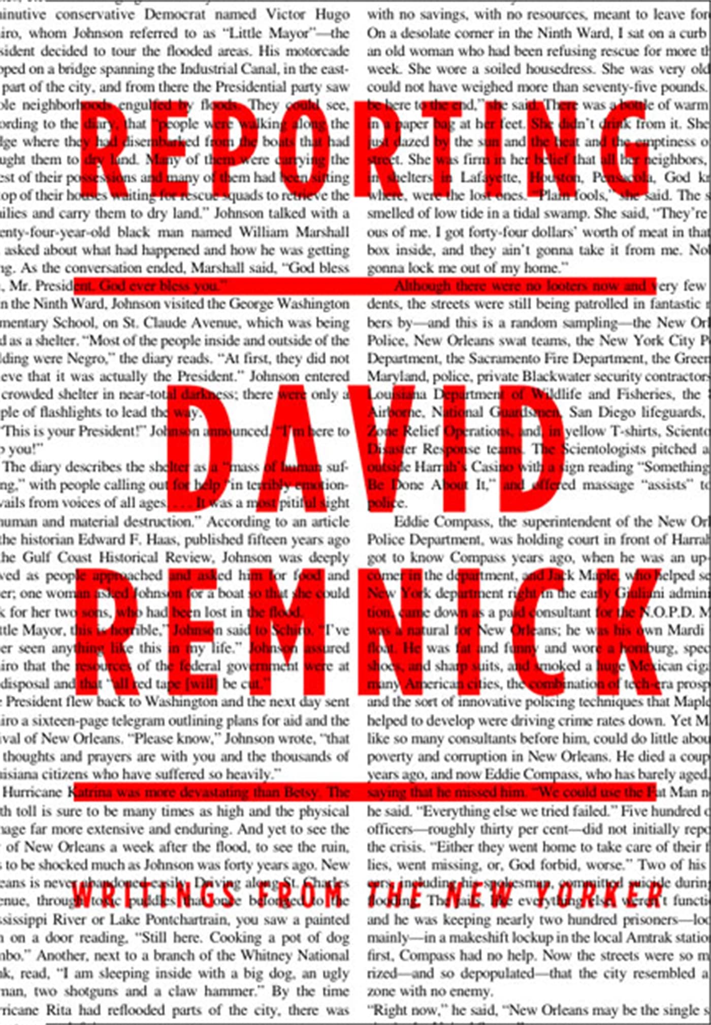 Reporting: Writings from the New Yorker