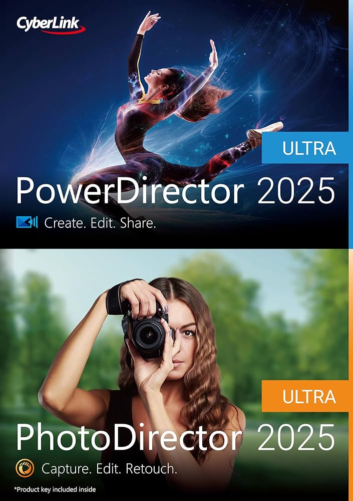CyberLink PhotoDirector 2025 Ultra 通常版 Amazon.com: CyberLink PowerDirector and PhotoDirector 2025