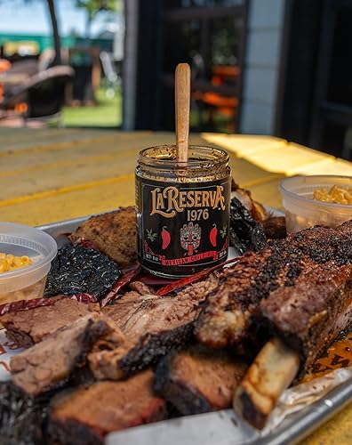 Miniatura 7 de La Reserva 1976 Hot Mexican Chile Oil - Aceite de oliva 100% virgen extra, sin conservantes, chiles mexicanos ahumados, salsa de aceite de chile