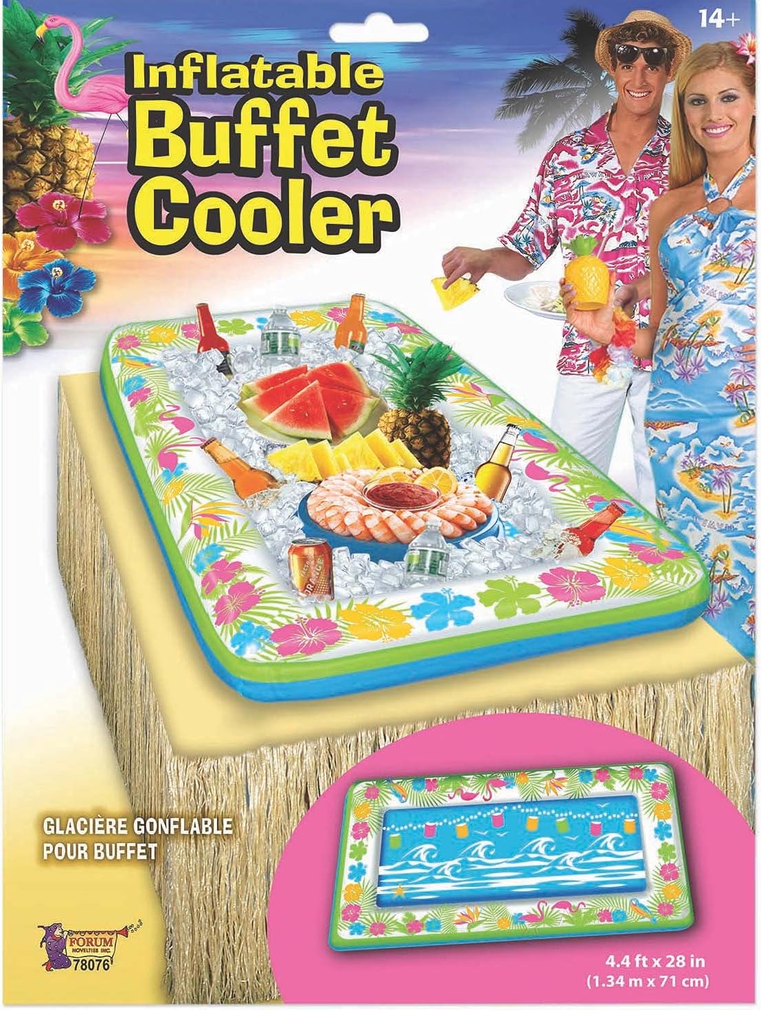Forum Novelties Buffet Cooler, Multicolor