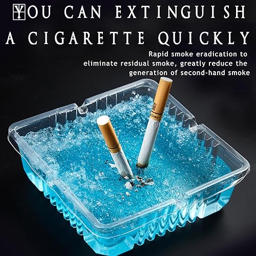 Miniatura 9 de Ceniceros desechables para cigarrillos al aire libre, ceniceros sin humo para cenicero portátil a prueba de viento, paquete de 30 ceniceros