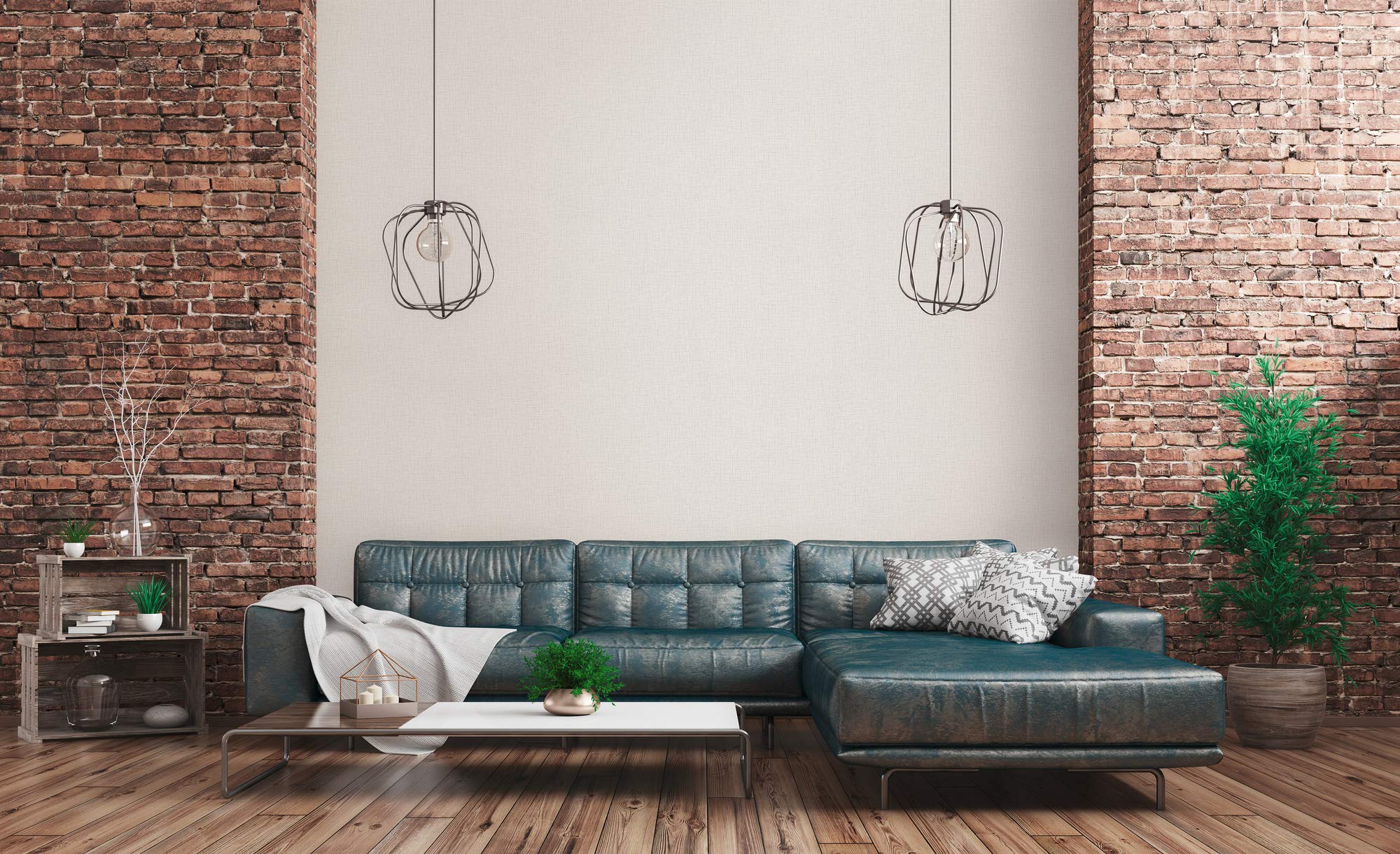 A.S. Création Behang Blauw Metallic AS Création Vliesbehang 'Ava – New York' – Metropolitan Stories 2 – 10,05 M X 0,53 M – Blauw Metallic (Made In Germany) Vliesbehang New York
