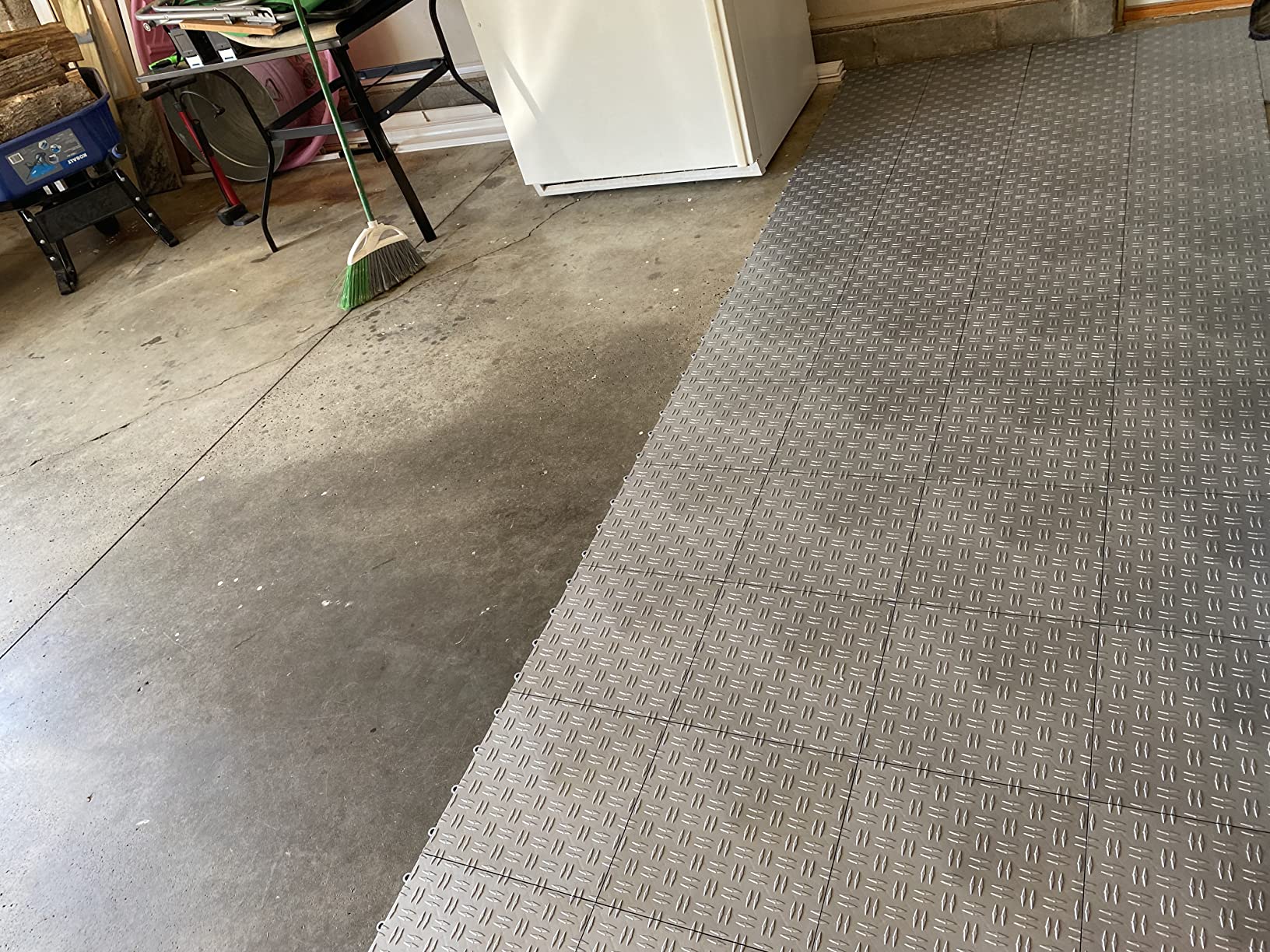 27/mo Finance GarageTrac Diamond, Durable Copolymer Interlocking