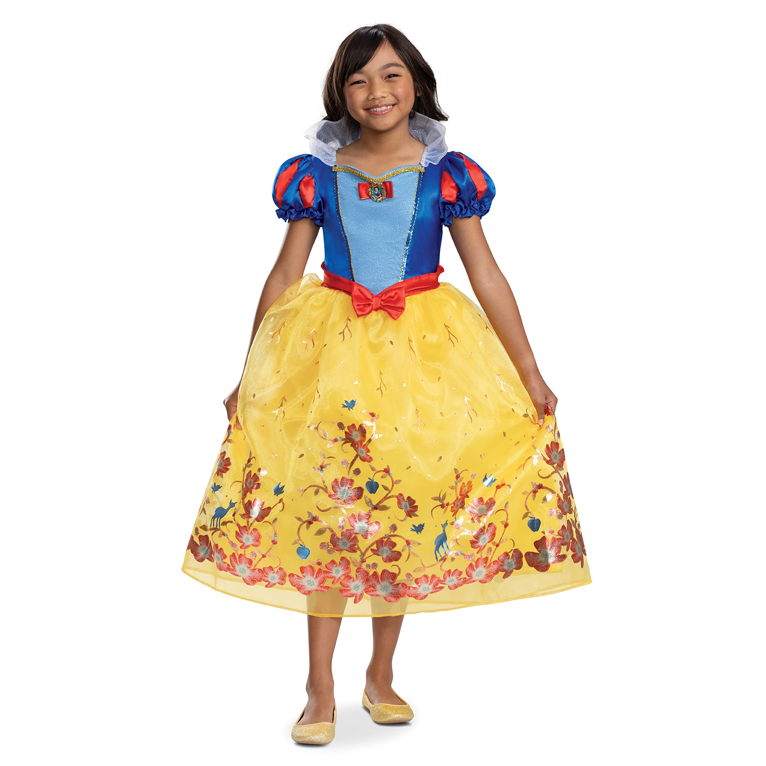 Disguise Disney Prinzessin Kostüm für Mädchen, offizielles Märchen-Kostüm, Outfits für Kinder mit Zubehör, Kostüm (1 Stück)
