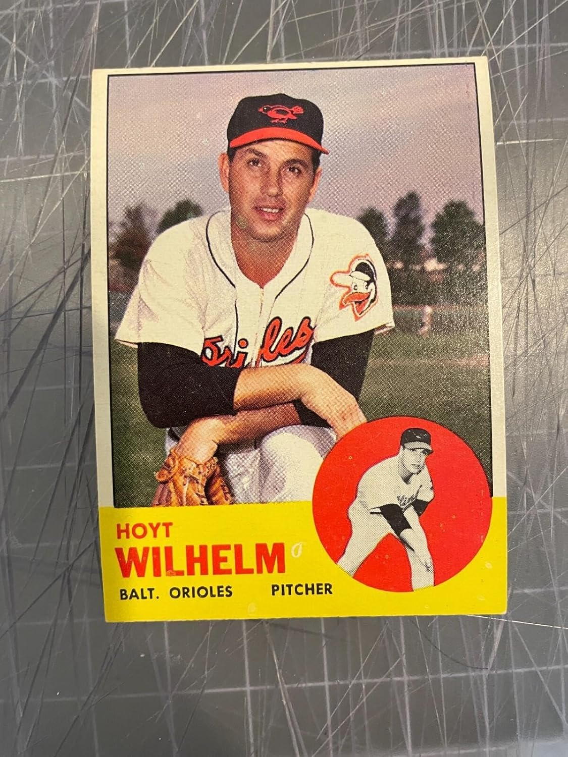 1963 Topps #108 Hoyt Wilhelm Baltimore Orioles Baseball Card Nm+ - Slabbed Baseball Cards