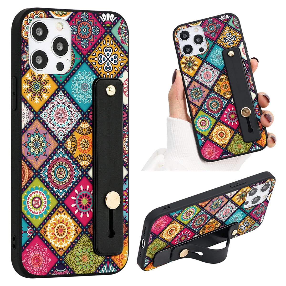 Yoedge Cover Per Xiaomi Redmi 10X / Note 9 4G – Sottile Antiurto In Silicone TPU Con Cuori – Nero