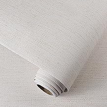 Grasscloth Peel and Stick Wallpaper Beige Wallpaper 15.7" x 472" Textured Contact Paper Vintage Linen Peel Stick Wall Paper Self Adhesive Grasscloth Contact Papers Bedroom Cabinets Furniture Vinyl