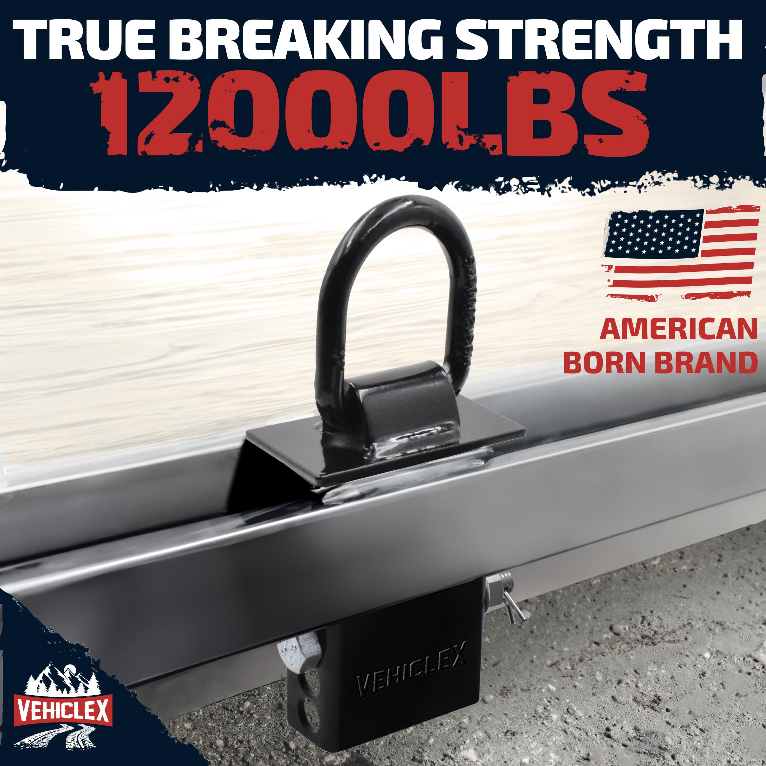 Amazon.com: Vehiclex Stake Pocket D Ring Anchors - Galvanized