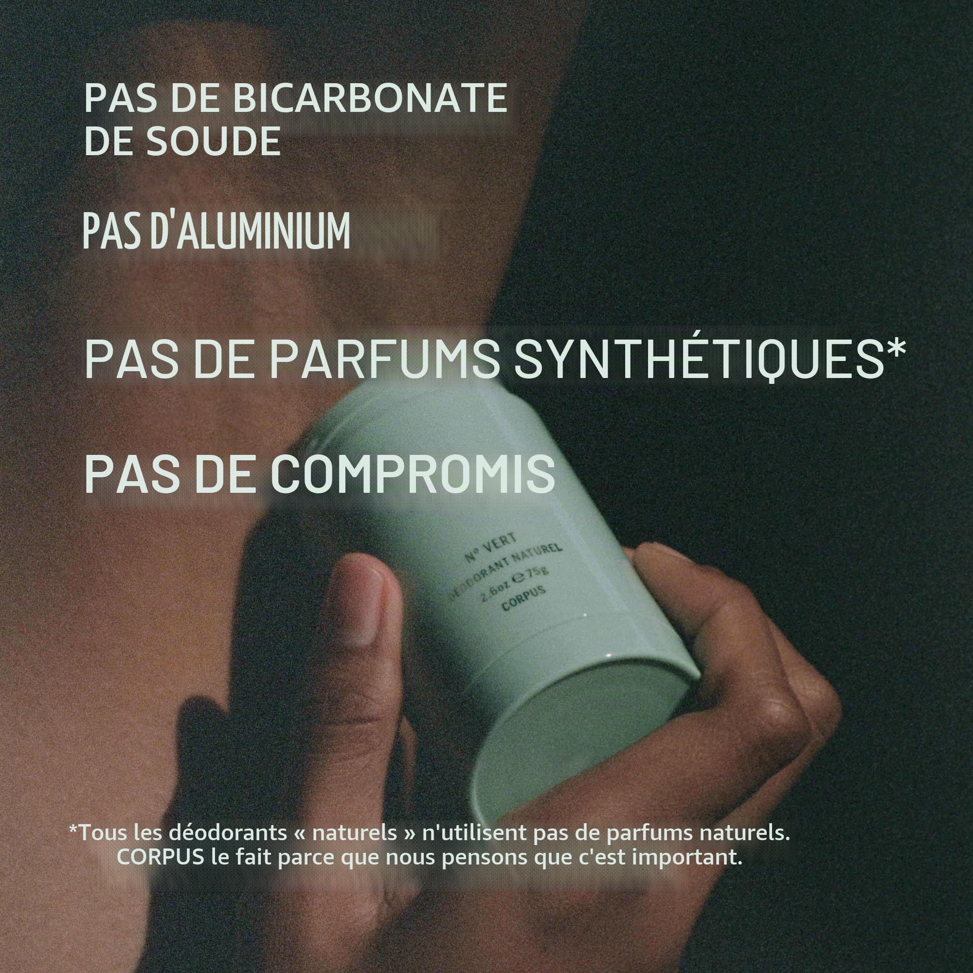 Corpus Déodorant naturel – Neroli – Déodorant à base de plantes de qualité supérieure pour homme et femme – Sans aluminium – Sans cruauté envers les animaux et végétalien – Formule à base de gel