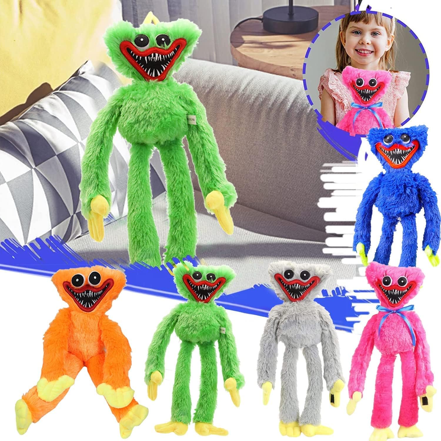 が大特価 Toufeiyuan ハギーワギーぬいぐるみポピーぬいぐるみ漫画キャラクターぬいぐるみ ソーセージモンスターぬいぐるみホラー人形ホラー面白いぬいぐるみ人形遊びホリデーデコレーションバースデーギフト ニューグリーン Glm Co Il が大特価 Toufeiyuan ハギーワギーぬいぐるみポピーぬいぐるみ漫画キャラクターぬいぐるみ ソーセージモンスターぬいぐるみホラー人形ホラー面白いぬいぐるみ人形遊びホリデーデコレーションバースデーギフト ニューグリーン Glm Co Il