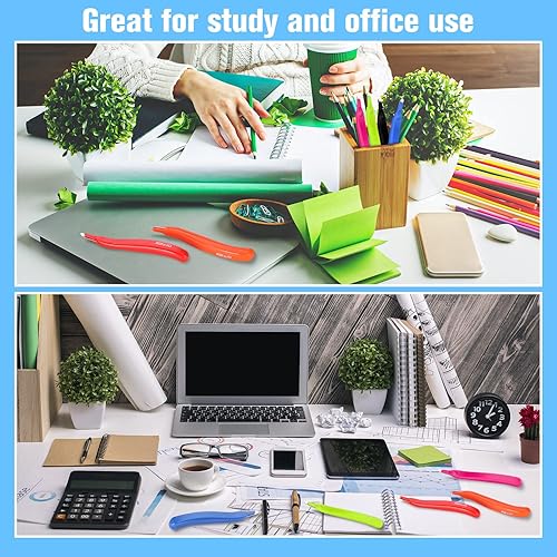 Miniatura 6 de Removedor de grapas magnéticas, 24 unidades, extractor de grapas a granel, extracción de bolígrafo, herramienta de Navidad, regalo de goma para