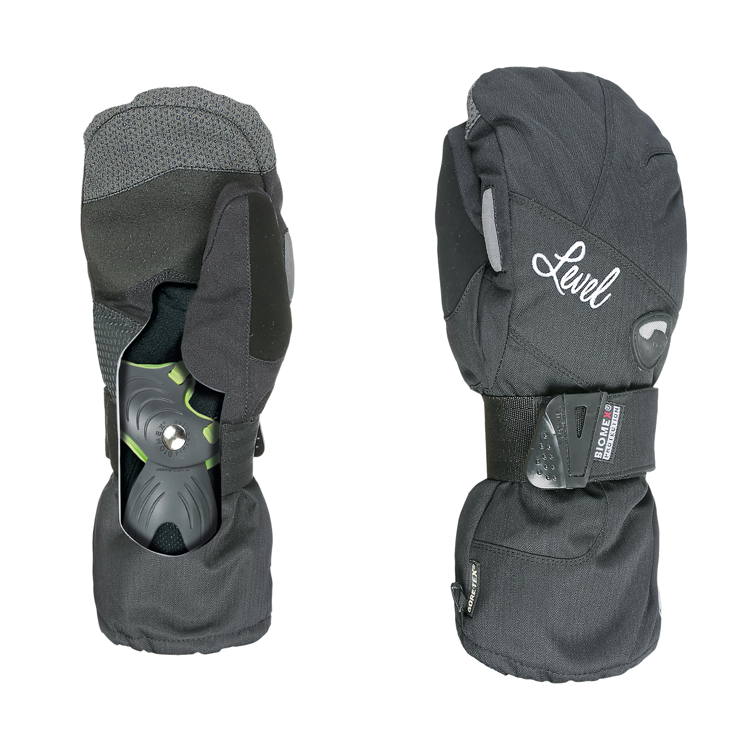 Level Half Pipe W Gore-Tex - Guanti Sci Donna, Guanti Donna Invernali Protettivi, Impermeabili e Traspiranti, Guanti Termici con Polsino Regolabile, Abbigliamento Neve per Sci e Snowboard, 1 Paio