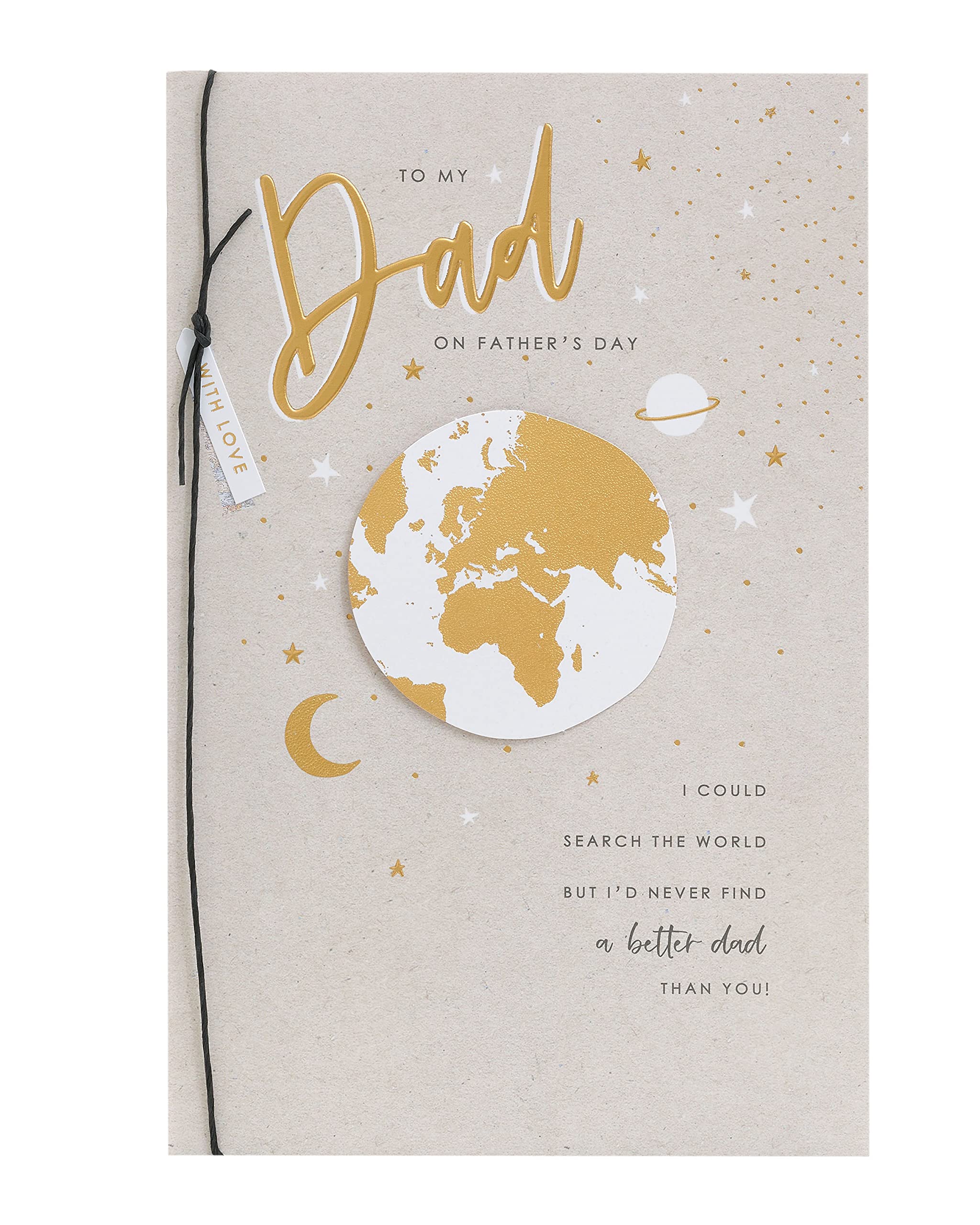 UK Greetings Carte De Fête Des Pères De La Part De Votre