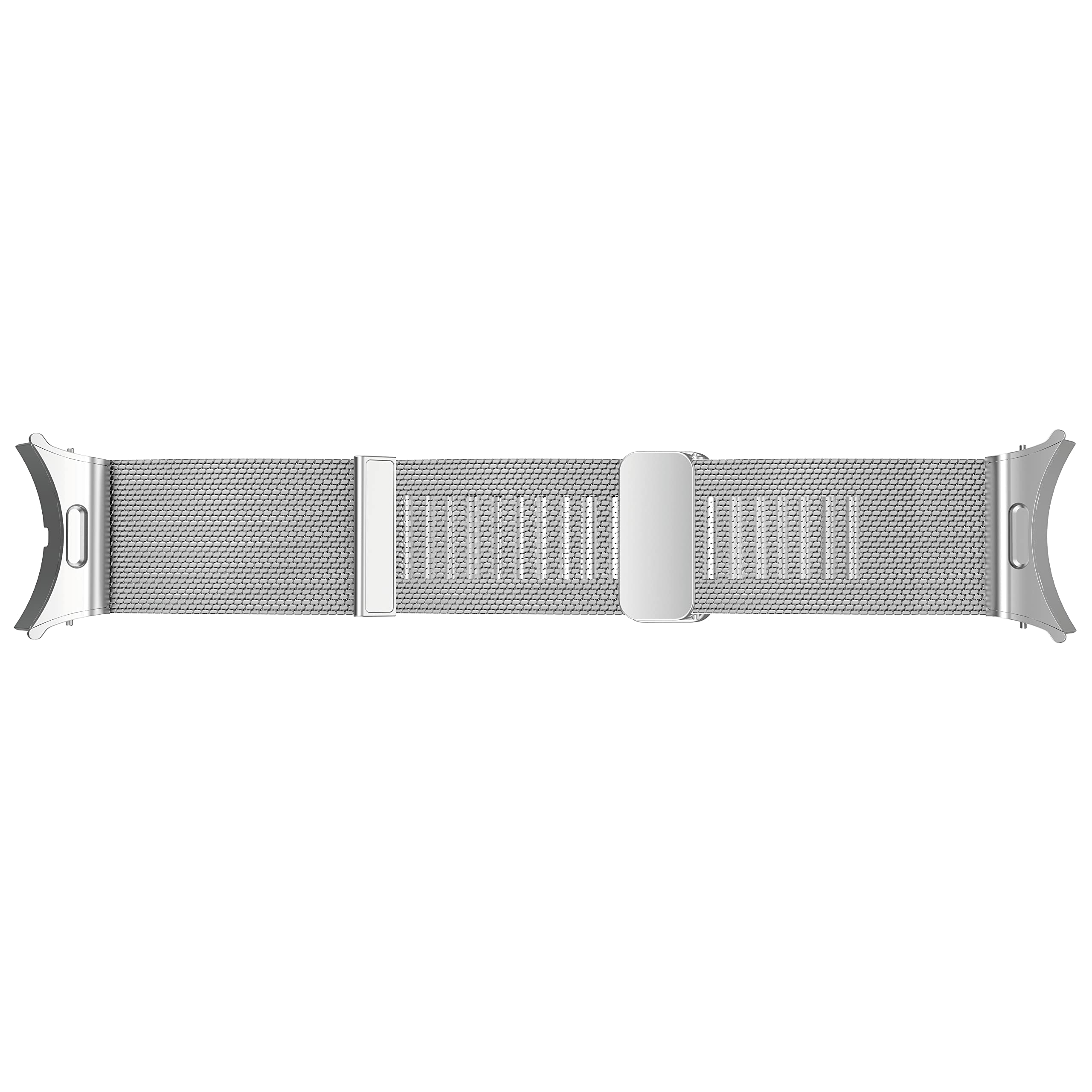 Hochuen Bracelet milanais pour Galaxy Watch 5 | Watch 4 (40 mm) | Conçu pour Samsung, argenté