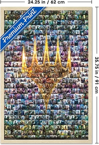 Vista 26 de Trends International Magic: The Gathering - Póster de collage de pared, 22.375 x 34 pulgadas, versión sin marco Versión sin marco,Paquete de póster
