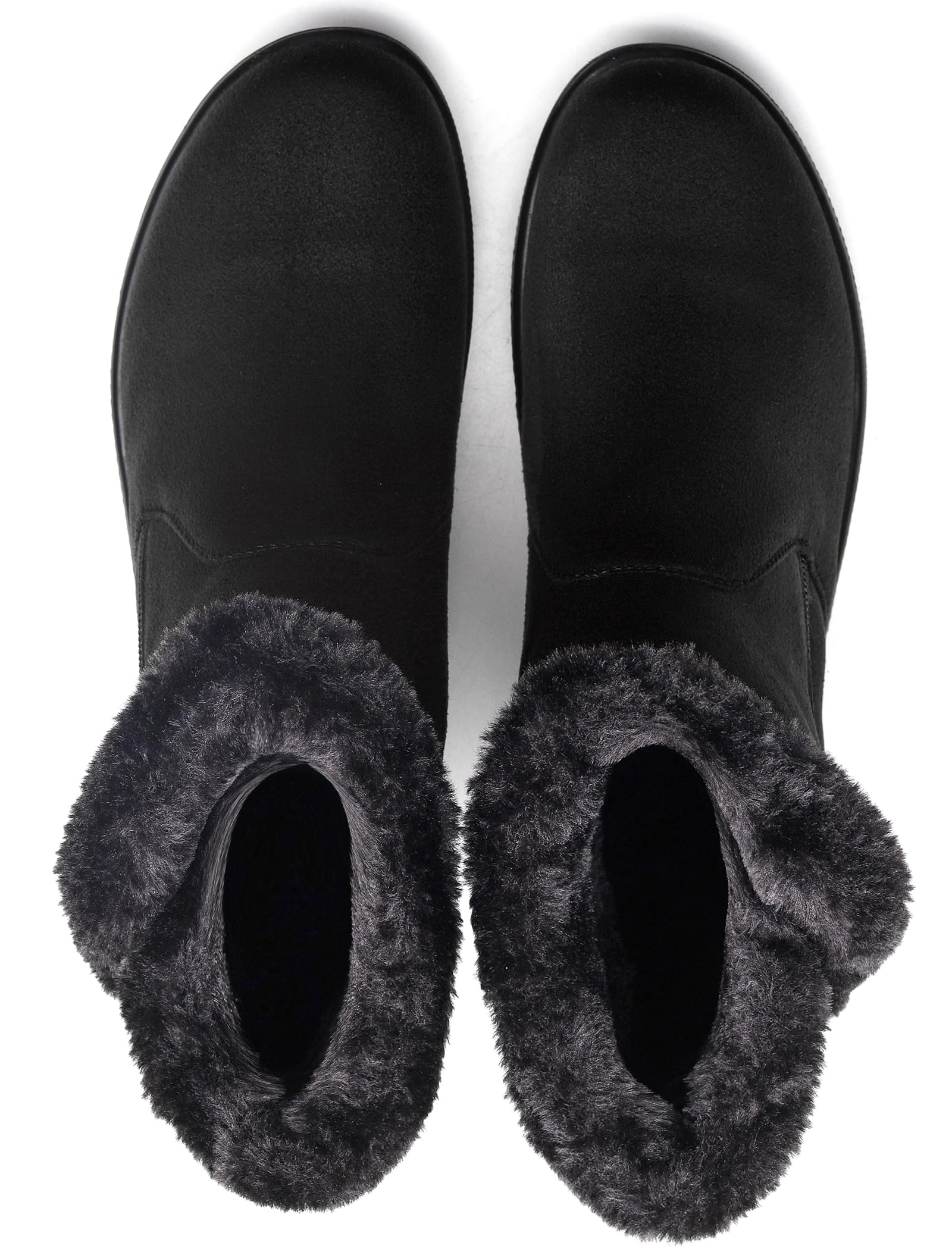 Vunavueya Stivali Donna Invernali Scarpe Stivaletti da Neve con Imbottitura Calda Stivali alla Caviglia Caldi Boots Scarpe 35-41.5