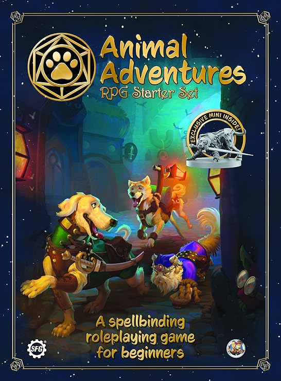 Animal Adventures: Starter Set - Beginners Roleplaying Tabletop Game 5E Compatible