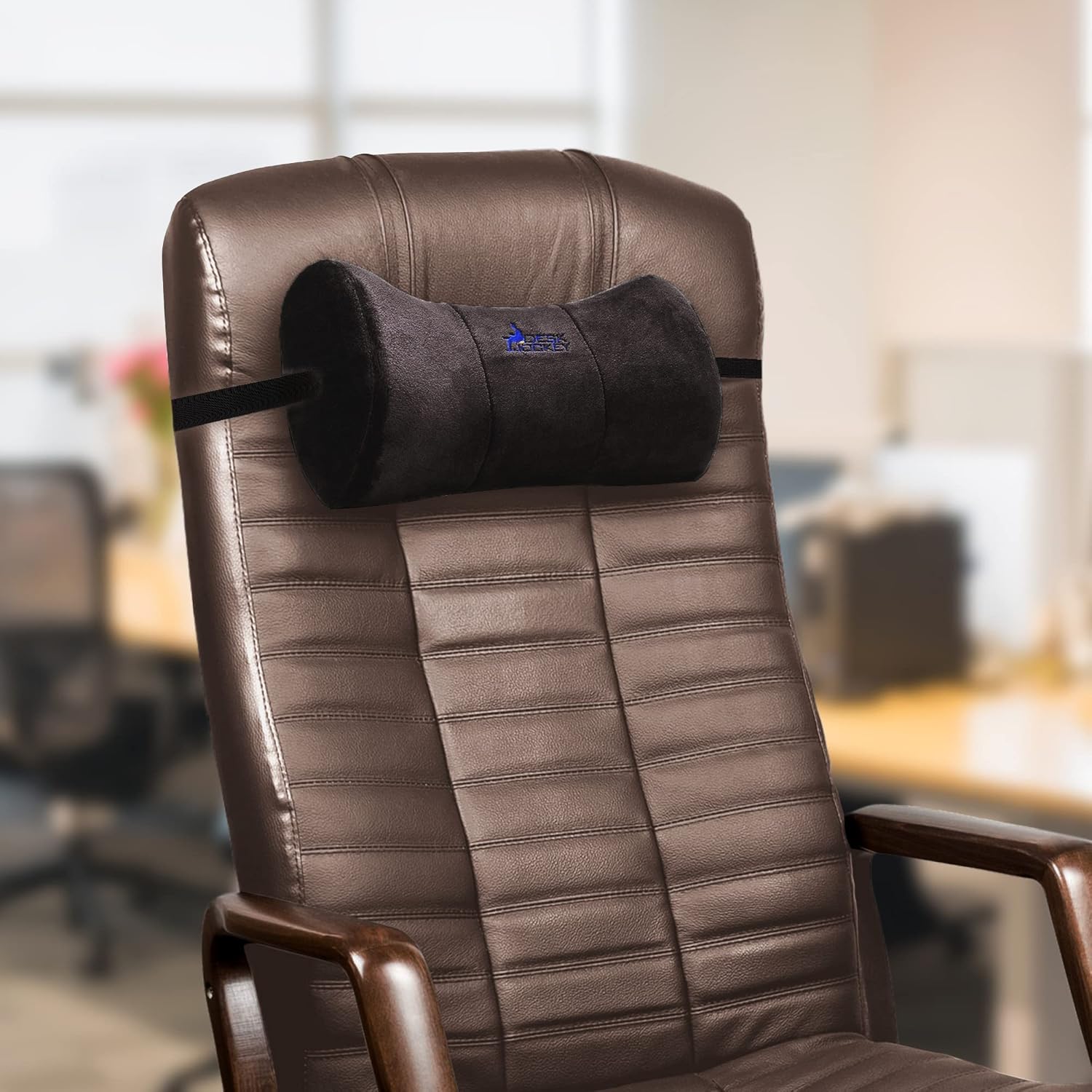 Desk Jockey Neck Pillow for Office Chair Clinical Grade
