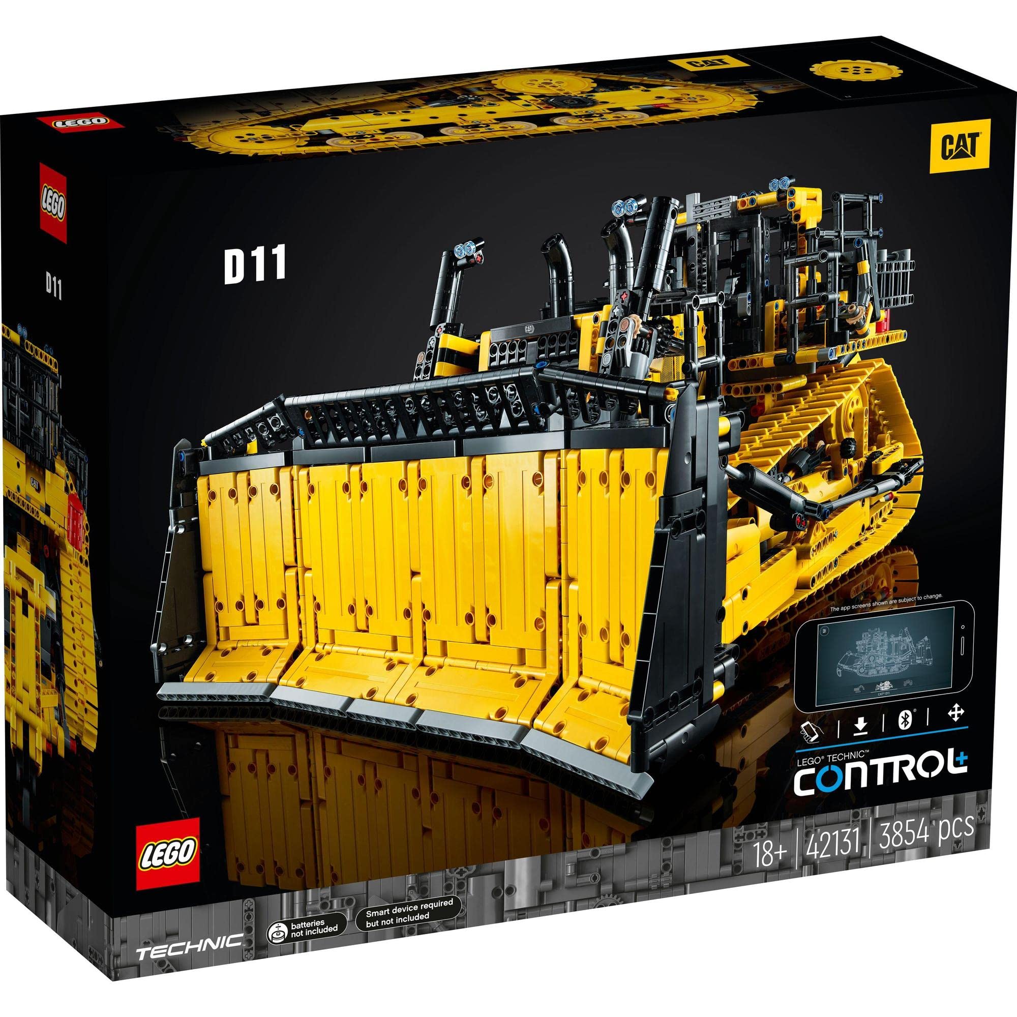 Amazon.co.jp: レゴ(LEGO) テクニック Cat(R) D11 ブルドーザー(アプリ 