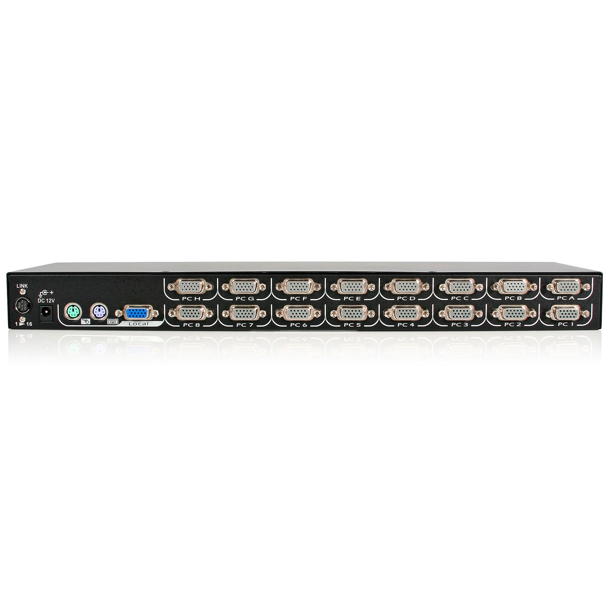 StarTech. COM Module KVM à 16 Ports pour Consoles LCD avec supplémentaires sur Rack Console de PS/2 et VGA