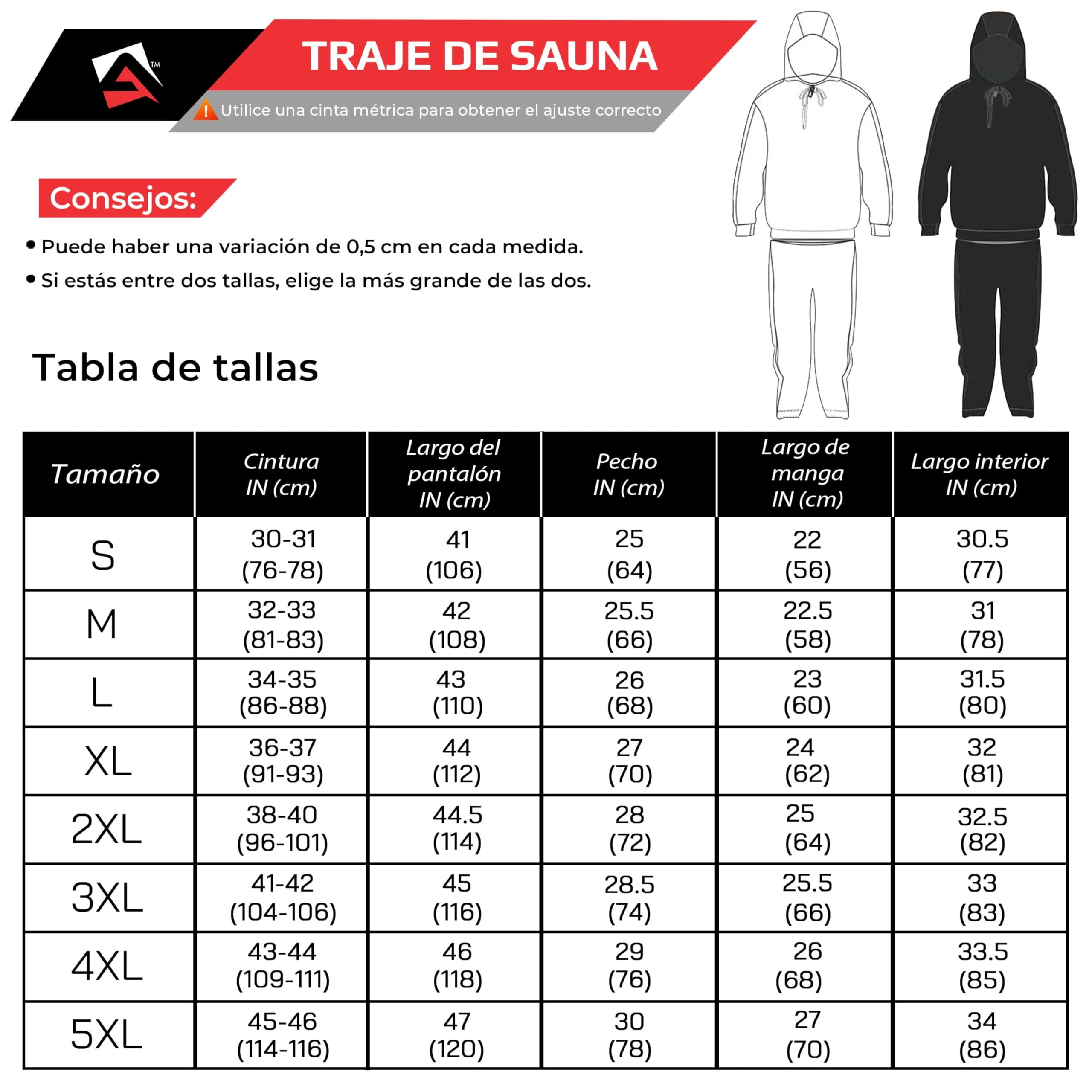 AQF Chándal Sauna, Traje Sauna Hombre, Sauna Suit Mujer, Traje De Sudoracion, chandal sudoracion Para Gimnasio Trotando Running Fajas (Chandal Sauna Completo)