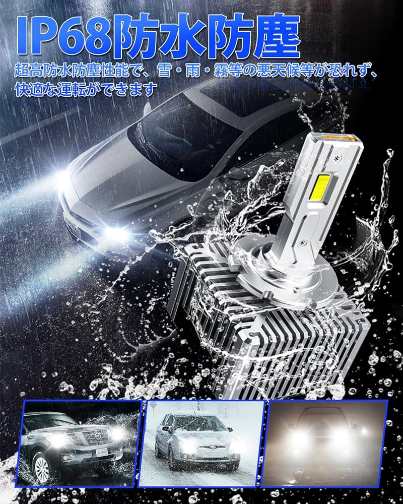 Amazon | SUPAREE d3s led ヘッドライト 車検対応 6500K 35W