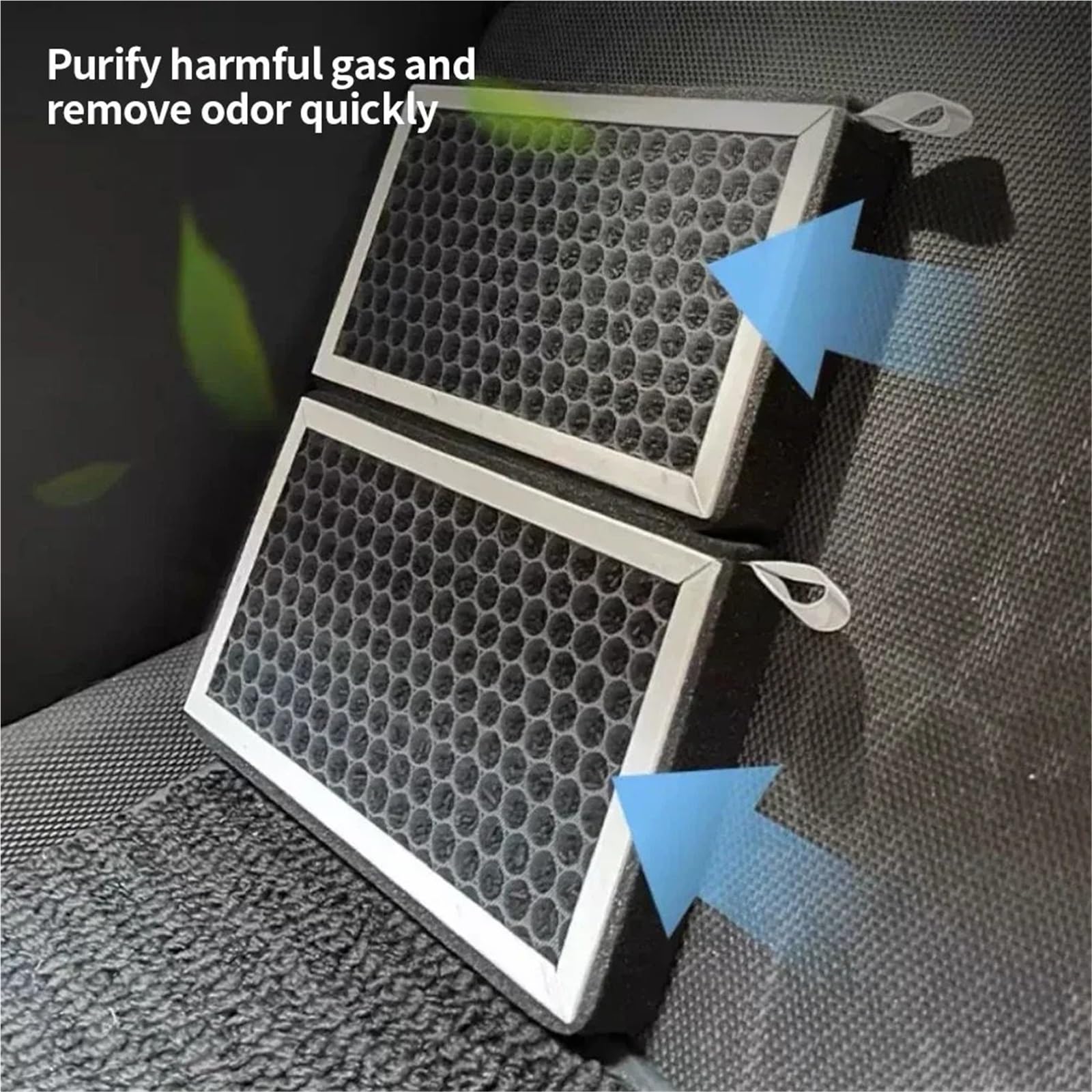 LUTFI Auto Filtro Aire para Modelo 3 Y 2023, 2 Unids/Set, Filtros De Aire Cabina HEPA, Filtro Carbón Activado para Coche