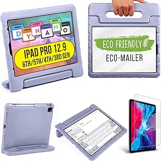 Official Cooper Dynamo iPad Pro 12.9 Case Kids | Child Proof Case | iPad Pro 12.9 Case 5th Generation, 6th Gen Apple iPad Pro 12.9 Case 2022, iPad Pro 12.9 Case 3rd Generation/4th, iPad 12.9 Pro Case