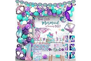 Fanciful Mermaid Party Decorations 1st Birthday
