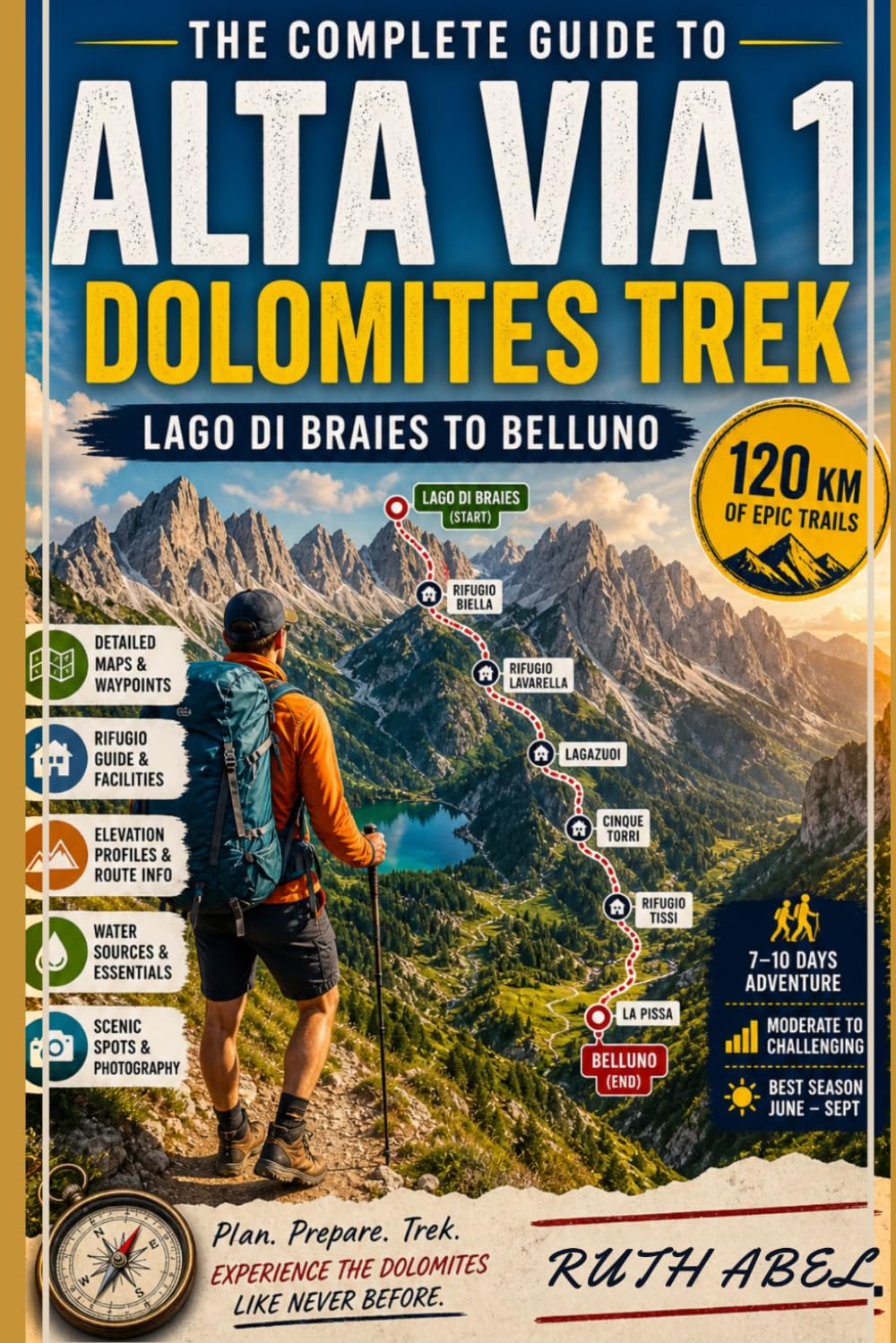 Alta Via 1 Trecking Guide 2026: Dolomite Adventure Guide Detailed Routes, Hut to Hut Planning, Maps, Packing List and Insiders Tip for An Unforgettable Alpine Trek
