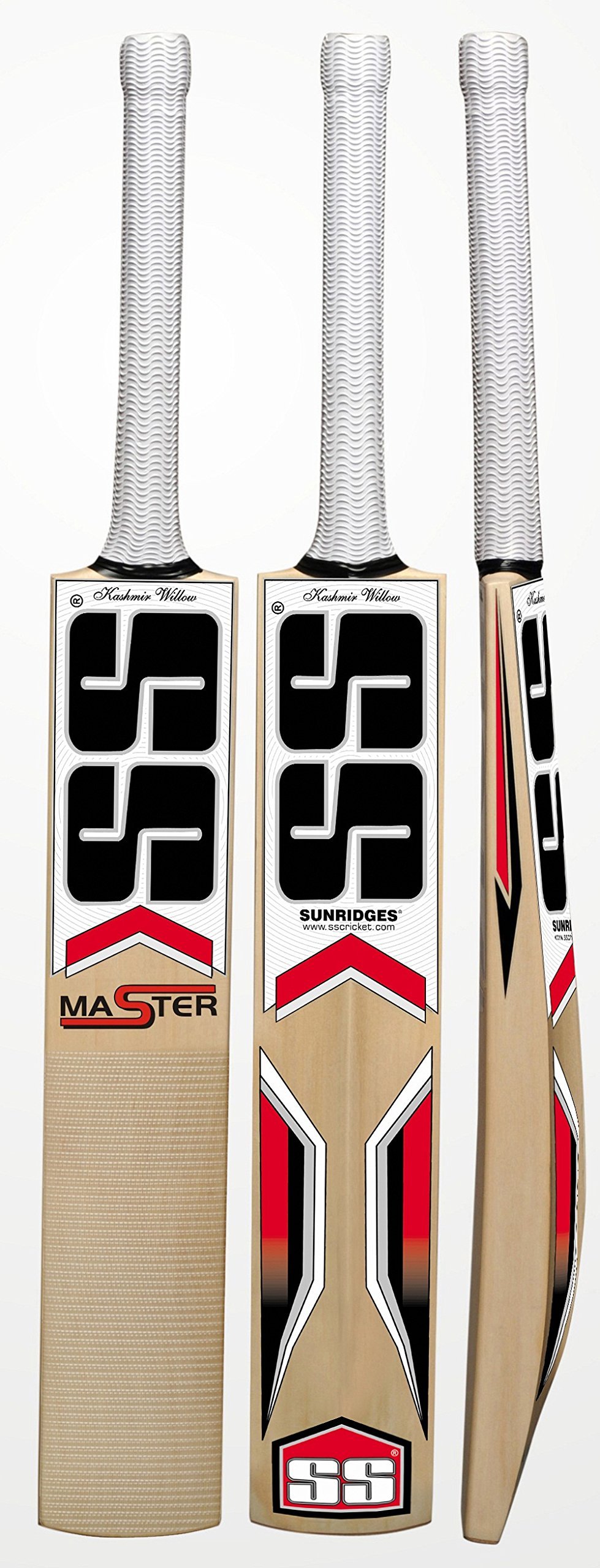 SS Master Kashmir Willow Cricket Bat, Short Handle - Image 2 thumbnail