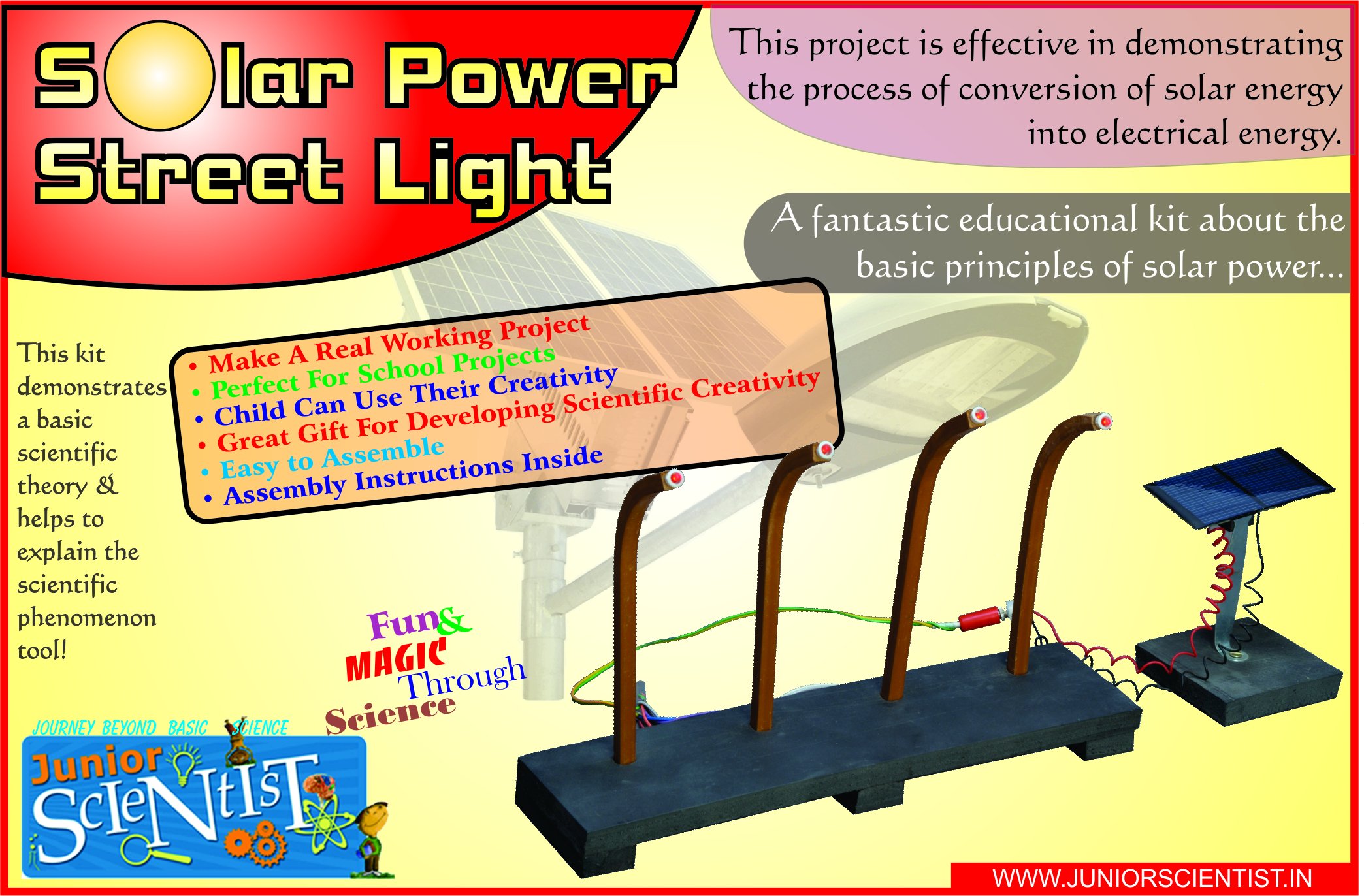 Solar Street Light School Science Project (B07FNSCCR9) Amazon Price History, Amazon Price Tracker
