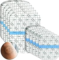 Vista 1 de 60 Pieces Tattoo Bandage Waterproof Adhesive Plastic Second Skin Cover Transparent Bandage Tape Tattoo Protection Film Bandages Supplies 2 Sizes