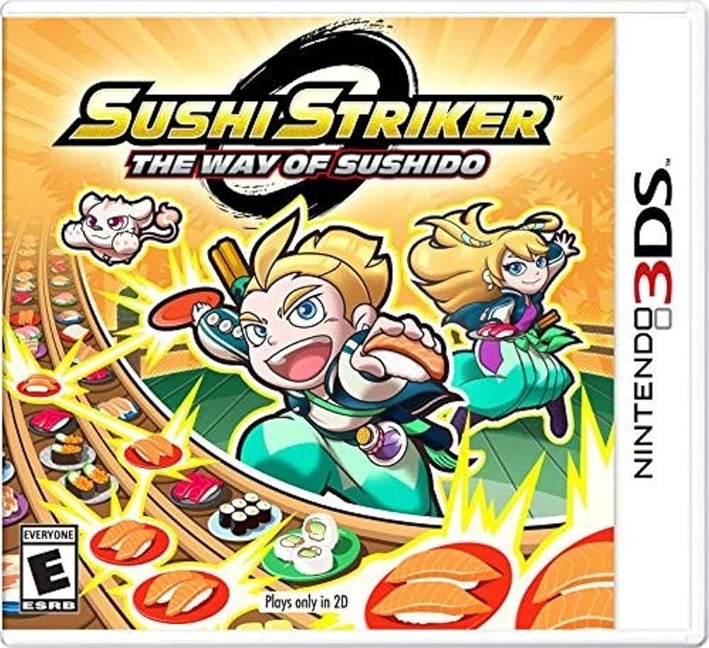 ニンテンドー3DS/2DS sushi Amazon.com: Sushi Striker: The Way of The Sushido - Nintendo