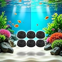 Vista 5 de Accesorios de copa de silicona de diafragma de acuario - Piezas de repuesto de bomba de oxígeno de goma para bomba de aire de estanque de peces