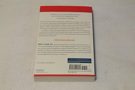 Influence: The Psychology of Persuasion, Revised Edition