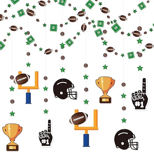 Miniatura 16 de Decoraciones de fiesta de coche de carreras, lunares circulares amarillos y rojos con estampado a cuadros, guirnalda de lunares para niños, hombres,