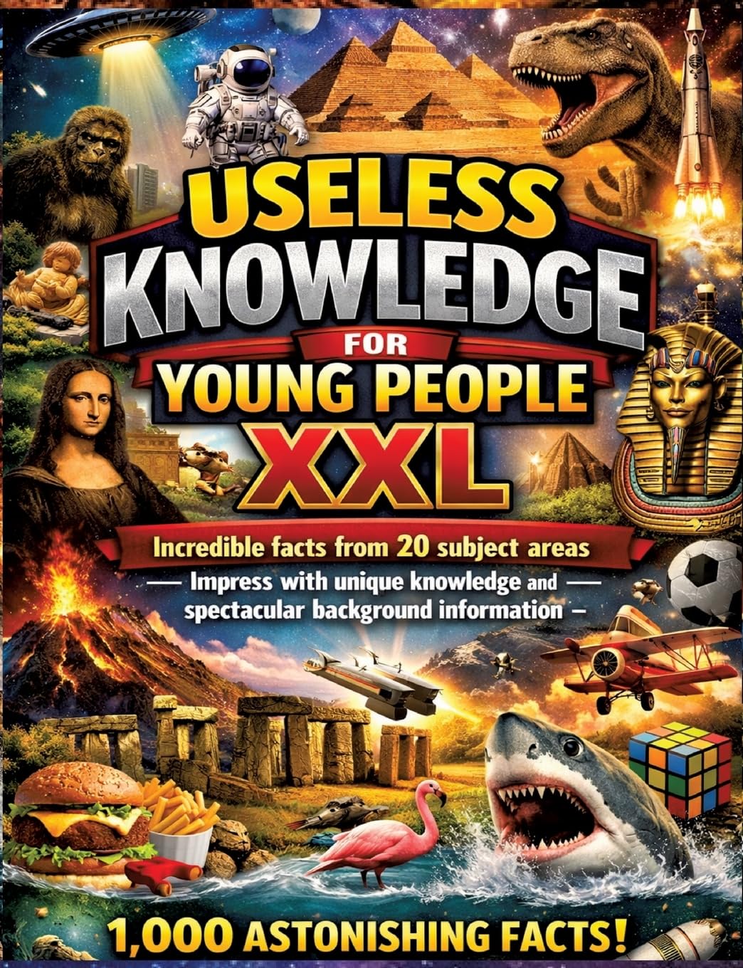 Useless Knowledge for Young People XXL: Incredible facts from 20 subject areas - Impress with unique knowledge and spectacular background information