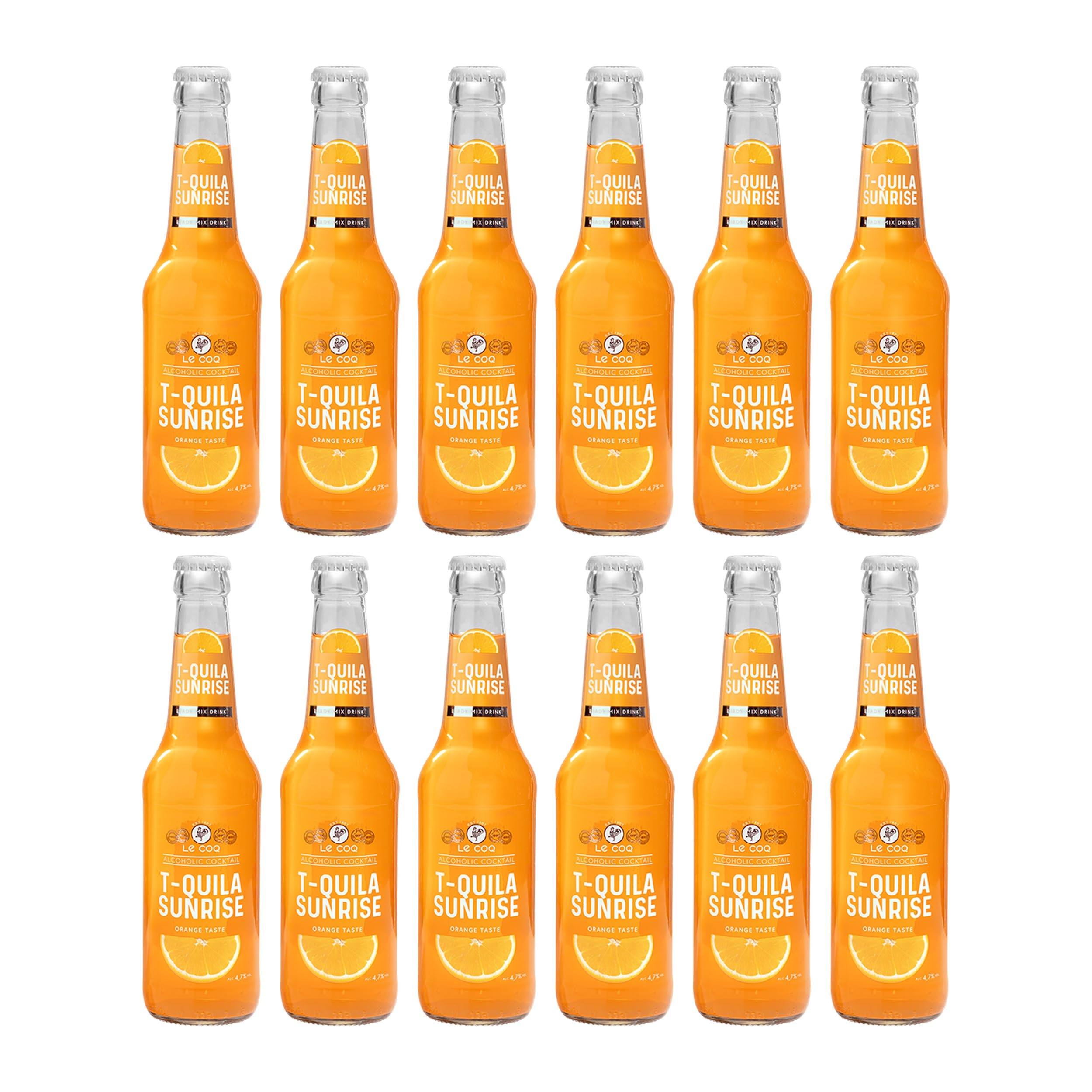 Le Coq RTD T-qulia Sunrise Cocktails Estland inkl. FeinWert E-Book (12 x 0.33 l)