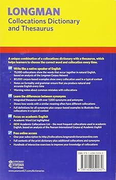 Amazon | Longman Collocations Dictionary & Thesaurus