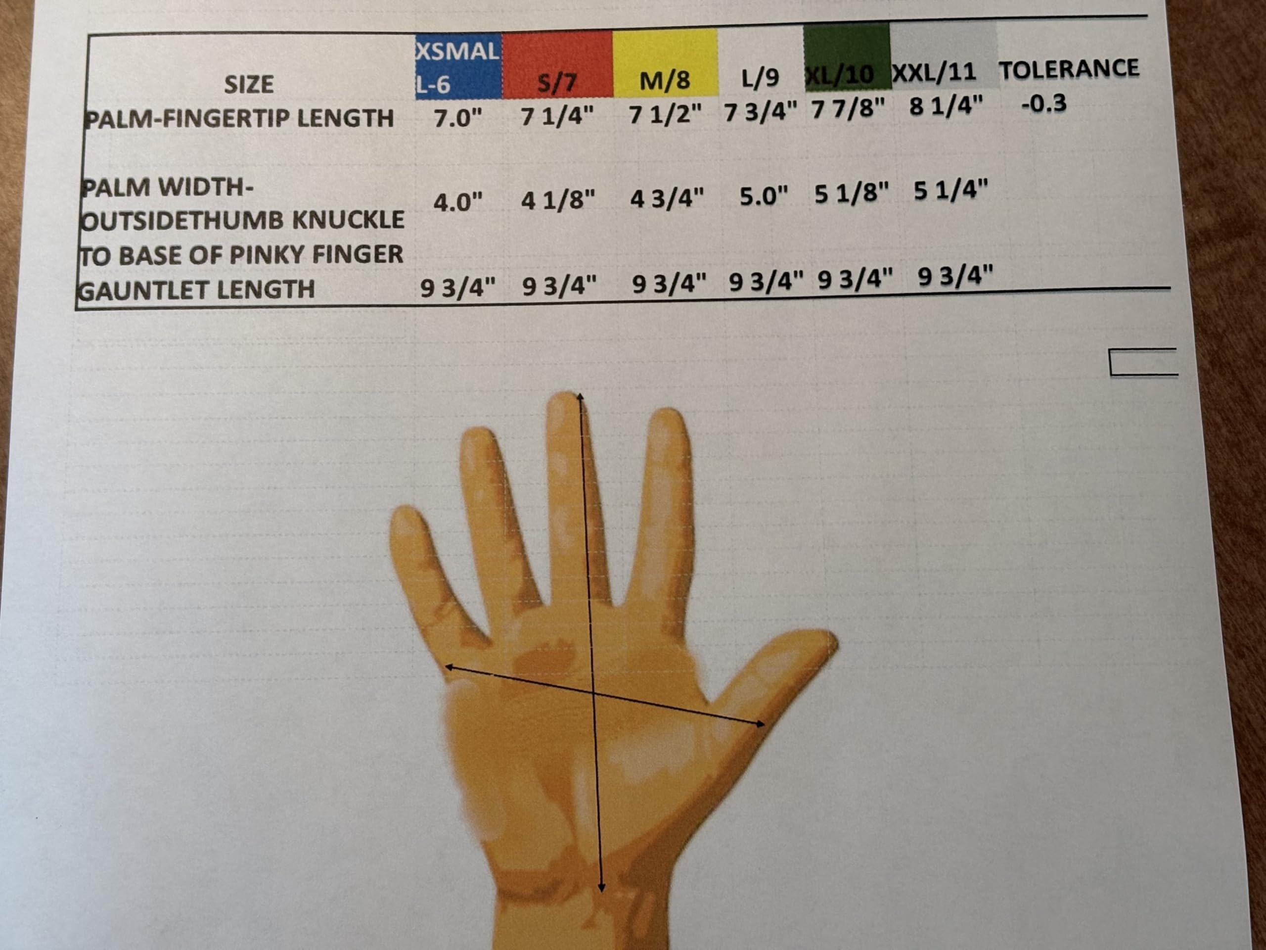 Leder Gartenhandschuhe von Fir Tree. Premium Ziegenleder Handschuhe mit Rindsleder Wildleder Gauntlet Ärmeln. Ideal Rose Garden Handschuhe. Für Damen und Herren (Größentabelle Bild)